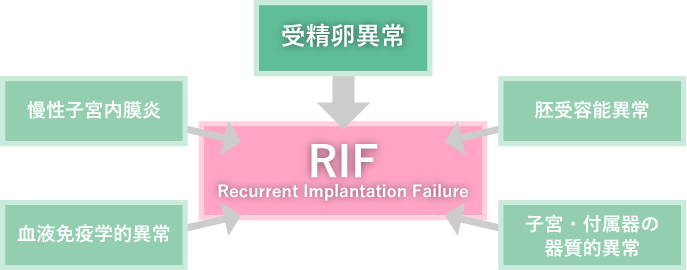 復着床不成功（RIF）とは